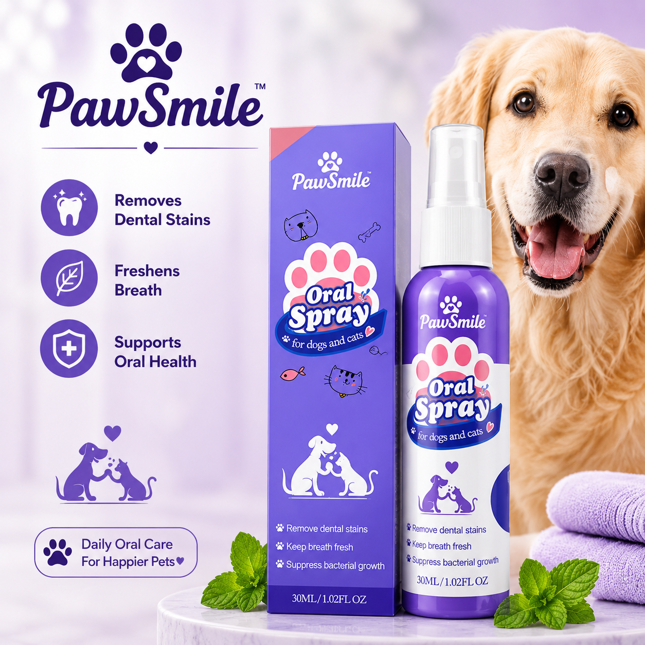 PawSmile – Fresh Breath, Happier Kisses