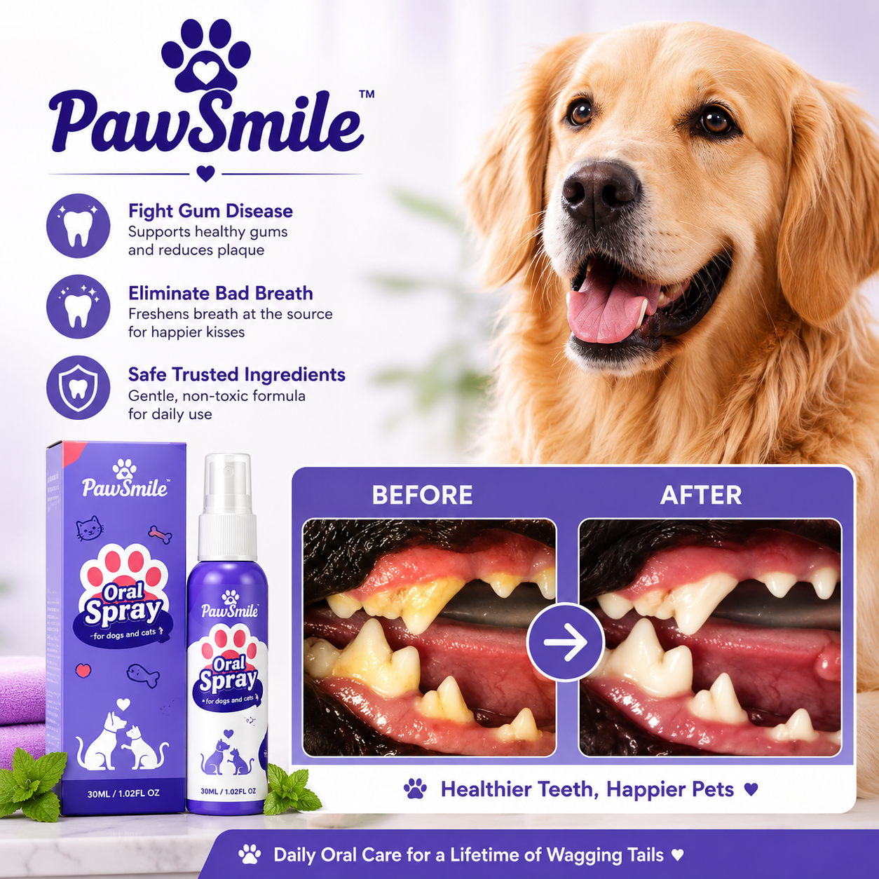 PawSmile – Fresh Breath, Happier Kisses