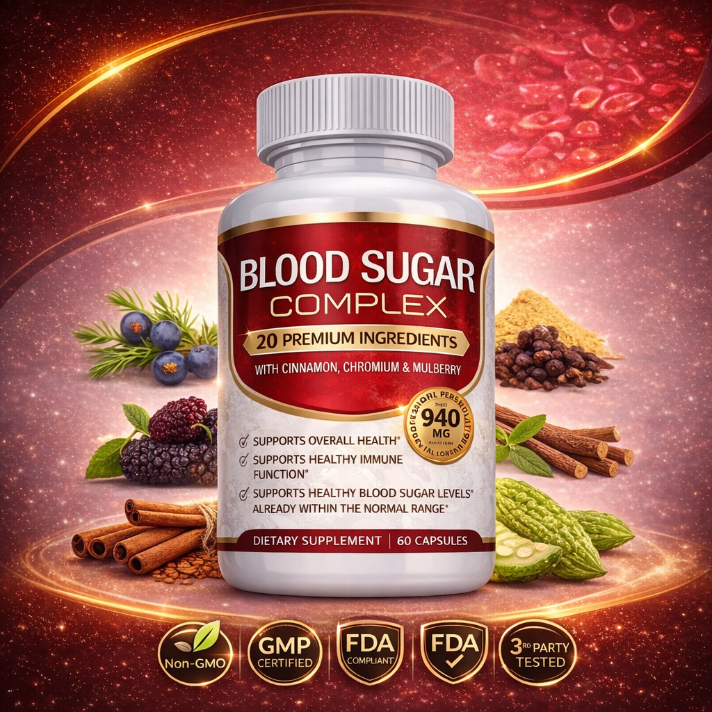 VitaCore Blood Sugar - Live stronger, Feel better.